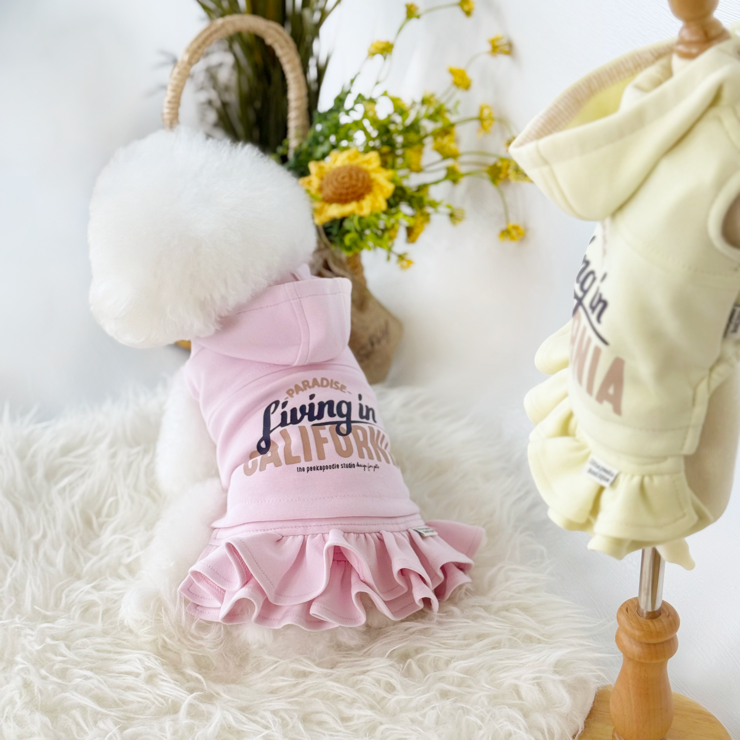 Cali Hoodie Dress Two-Piece Set