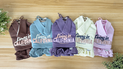 Cali Hoodie Dress Two-Piece Set