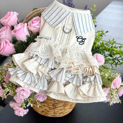 No'elle Cotton Harness Dress