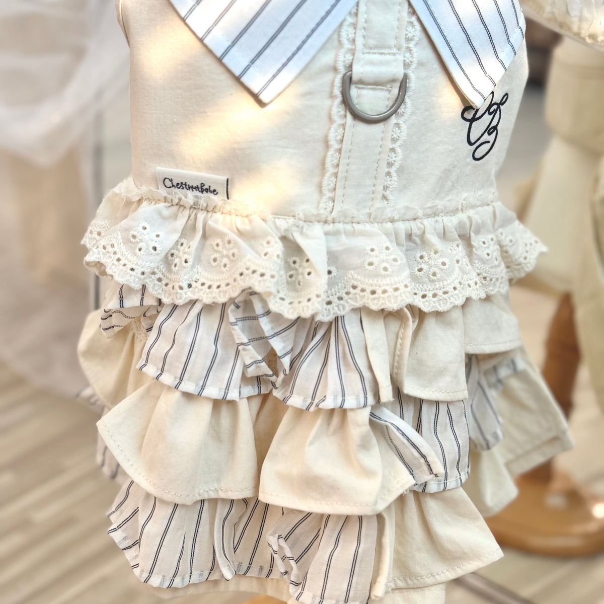 No'elle Cotton Harness Dress