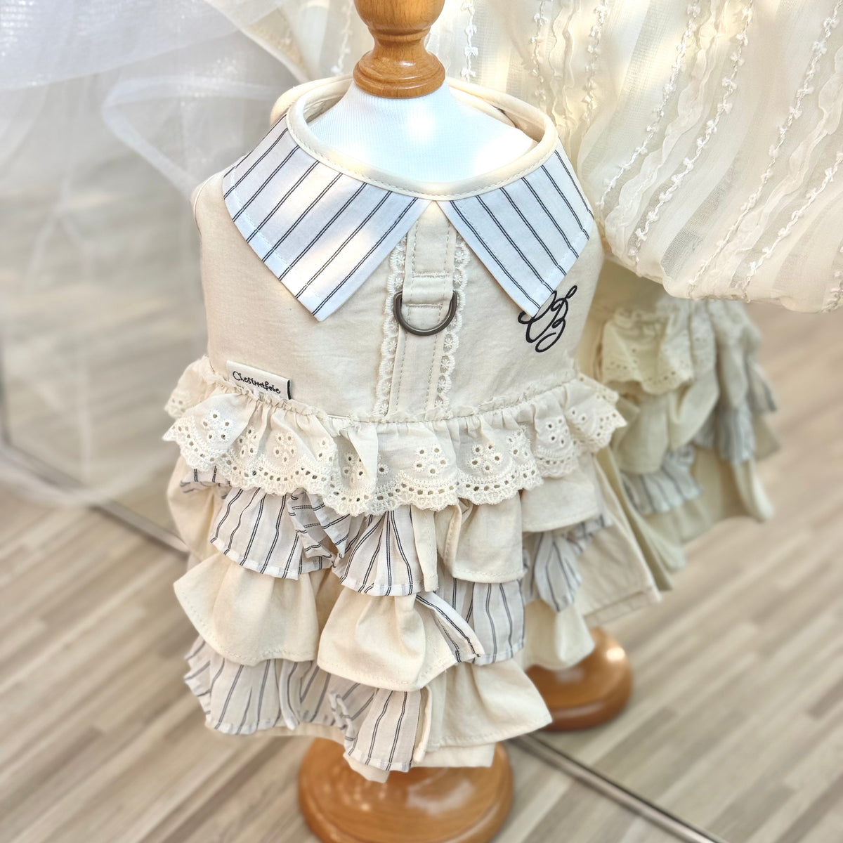 No'elle Cotton Harness Dress