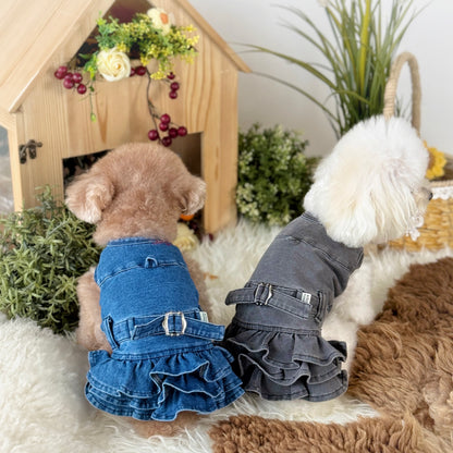 Fairybell Denim Harness Dress