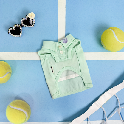 Tennis Polo Tee - Mint (Interchangeable)