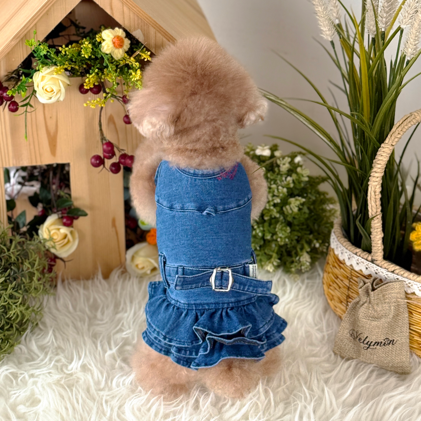 Fairybell Denim Harness Dress