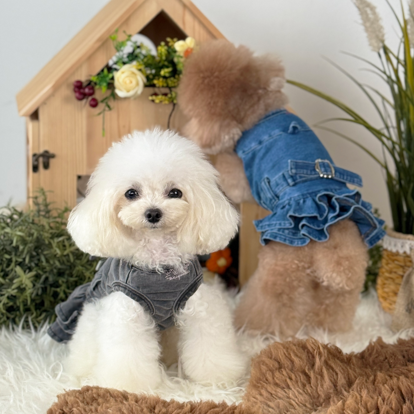 Fairybell Denim Harness Dress