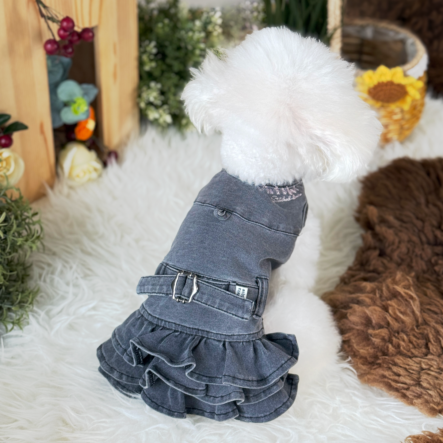Fairybell Denim Harness Dress
