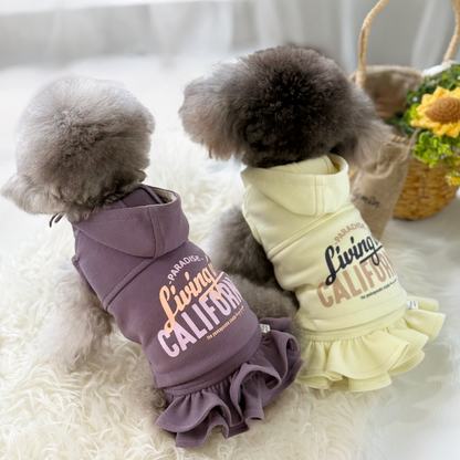 Cali Hoodie Dress Two-Piece Set