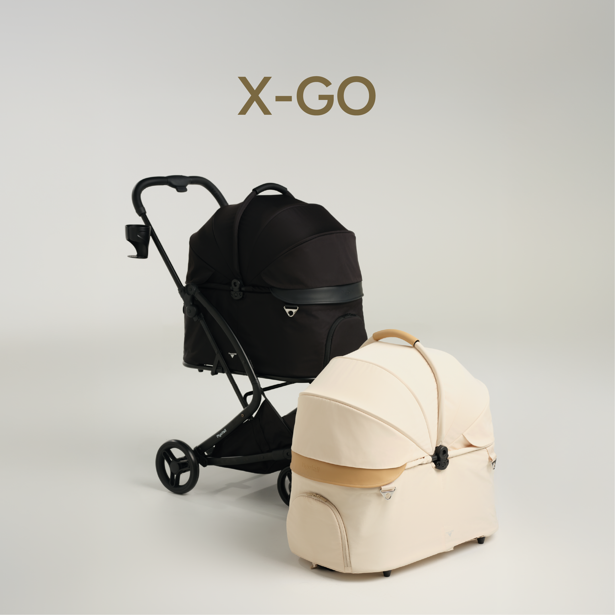 Nyotail Pet Stroller X-GO 3-IN-1