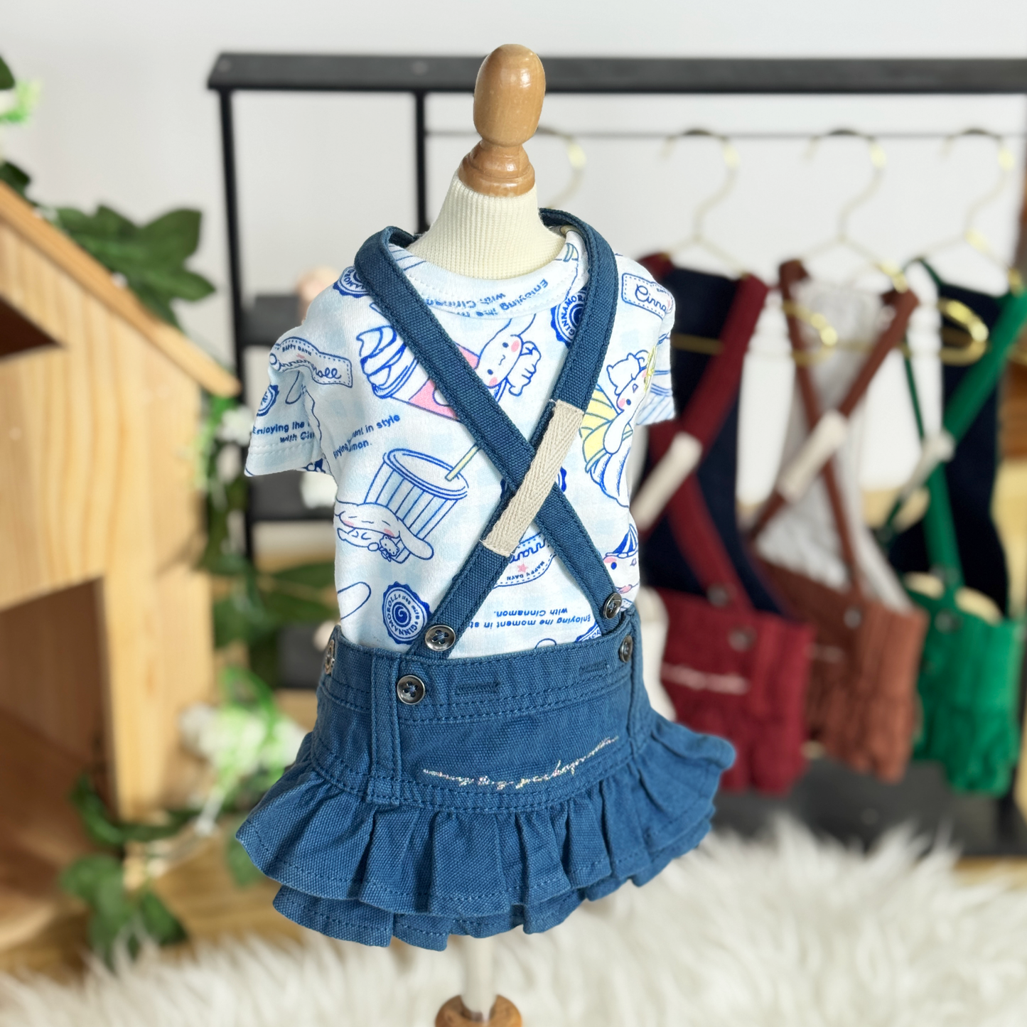 Pawfect Day Mini Skirt