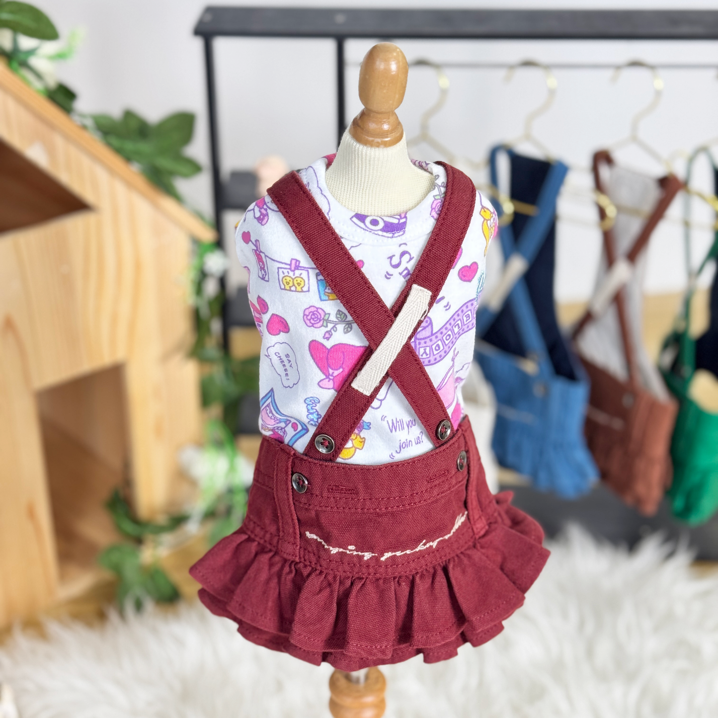 Pawfect Day Mini Skirt