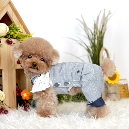 Pawsicle Dungaree Jumpsuit