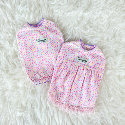 Rainbow Sprinkle Couple Wear