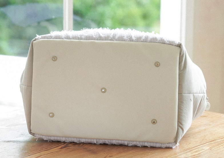 Pogni Attobag Cushion Bag / Shoulder Carry Two-in-One Pet Carrier Bed